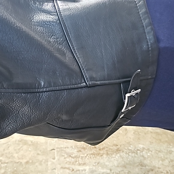 Scott NYC Leather Jacket Mens 40 - Picture 7 of 16